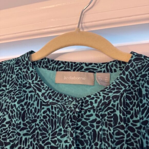 Jones New York Print Blouse - Picture 3 of 3